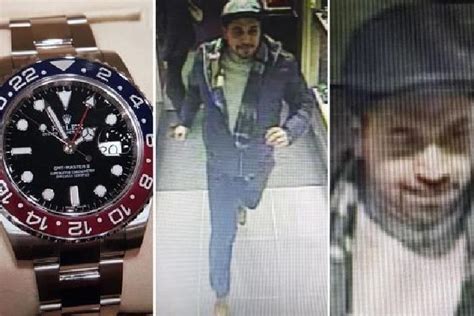 police rolex|Rolex watch theft.